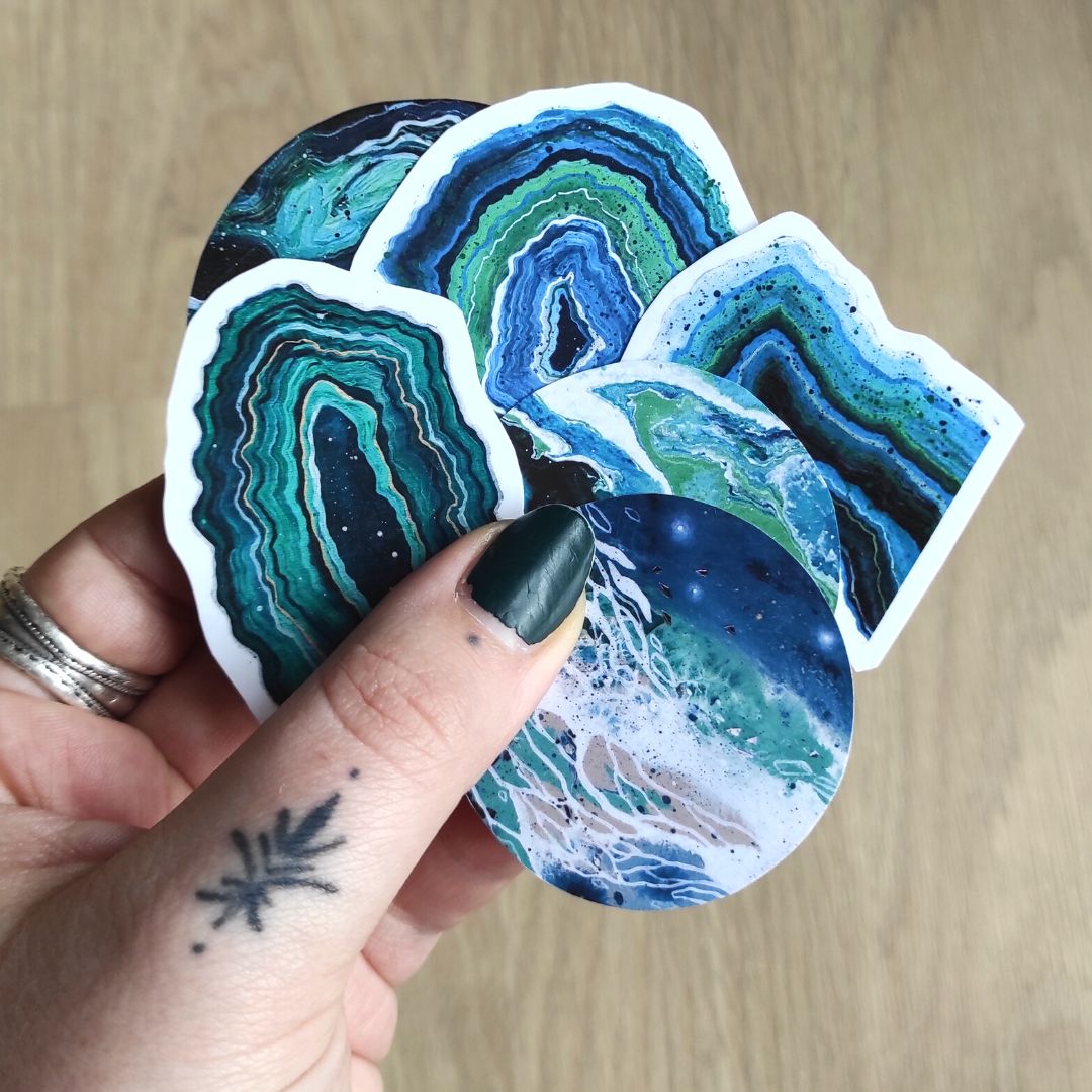 "Cosmographies" stickers pack – Image 4
